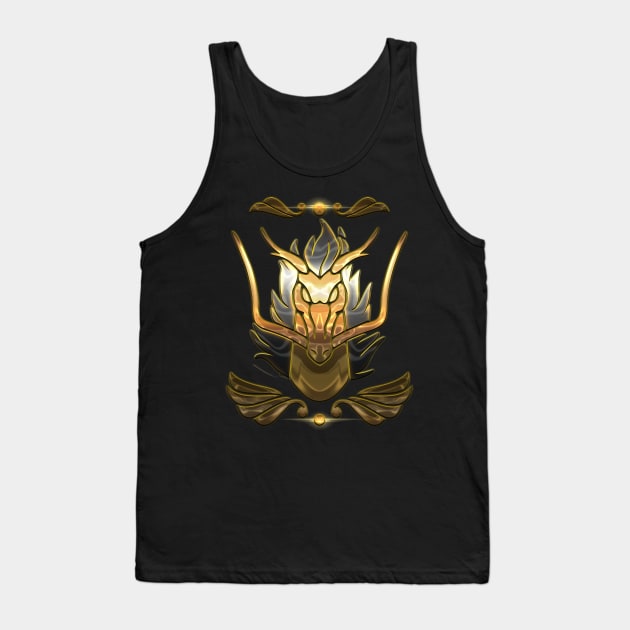 Dragon Bronze Tank Top by FallingStar